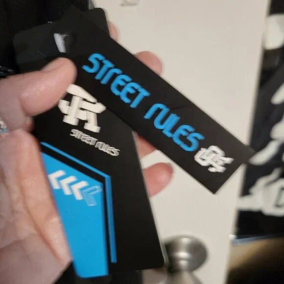 *****NWT STREET RULES MENS JOGGER SHORTS SZ XL - Picture 4 of 5